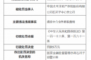 太保产险石河子中心支公司被罚5万元:虚挂中介业务套取费用 太保产险石河子中心支公司被罚5万元:虚挂中介业务套取费用