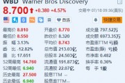 华纳兄弟涨超4.5% 或考虑拆分数字流媒体和制片部门 华纳兄弟涨超4.5% 或考虑拆分数字流媒体和制片部门