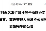 “代父增持”，承诺完成了